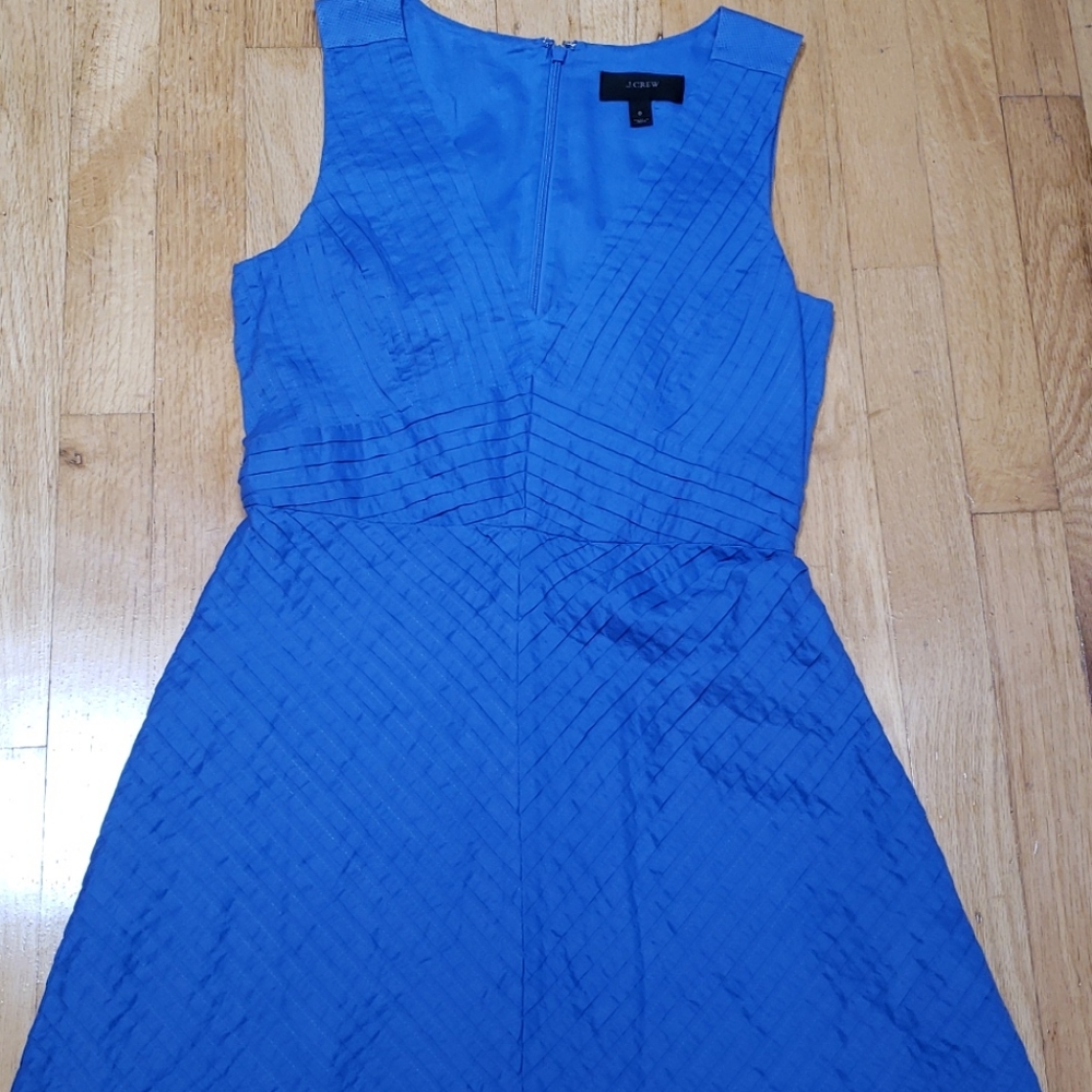 A-line dress periwinkle blue